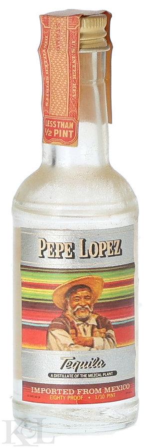 Pepe Lopez Tequila Mini (1/10 Pint) (1944-1960)