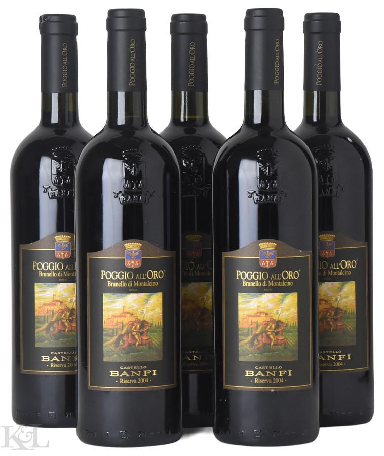 2004 Castello Banfi "Poggio all'Oro" Brunello di Montalcino Riserva