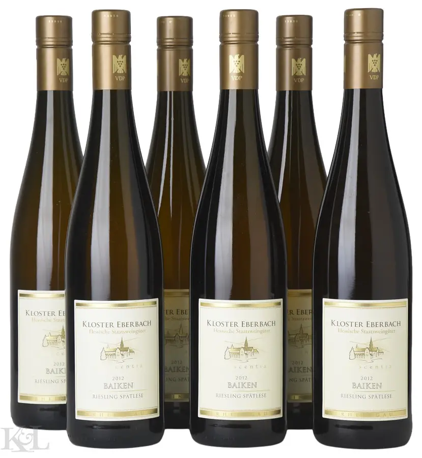 Hessische Staatsweingüter Kloster Eberbach Rauenthaler Baiken Riesling Spätlese "Crescentia"