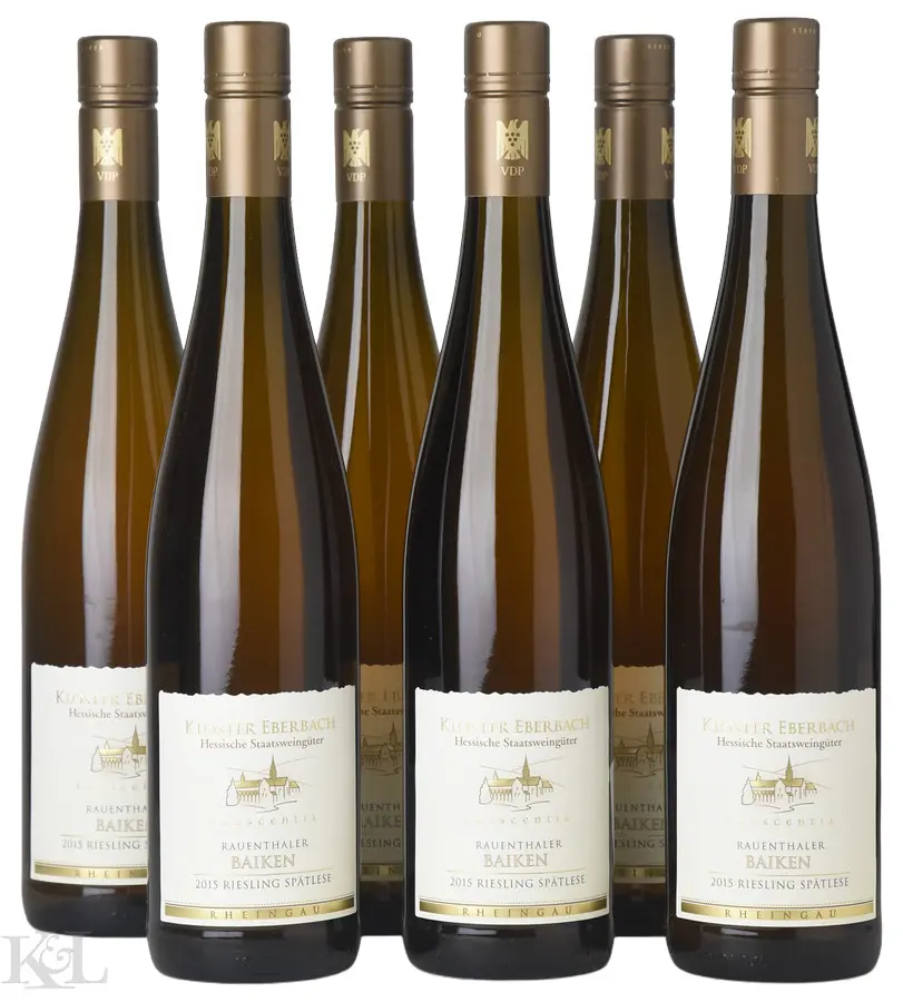 Hessische Staatsweingüter Kloster Eberbach Rauenthaler Baiken Riesling Spätlese "Crescentia"
