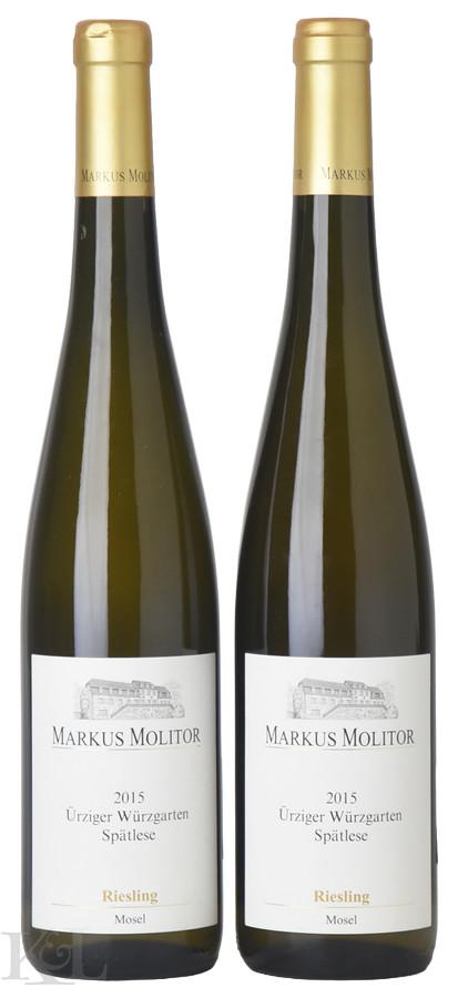 2015 Markus Molitor Ürziger Würzgarten Riesling Spätlese Gold Capsule