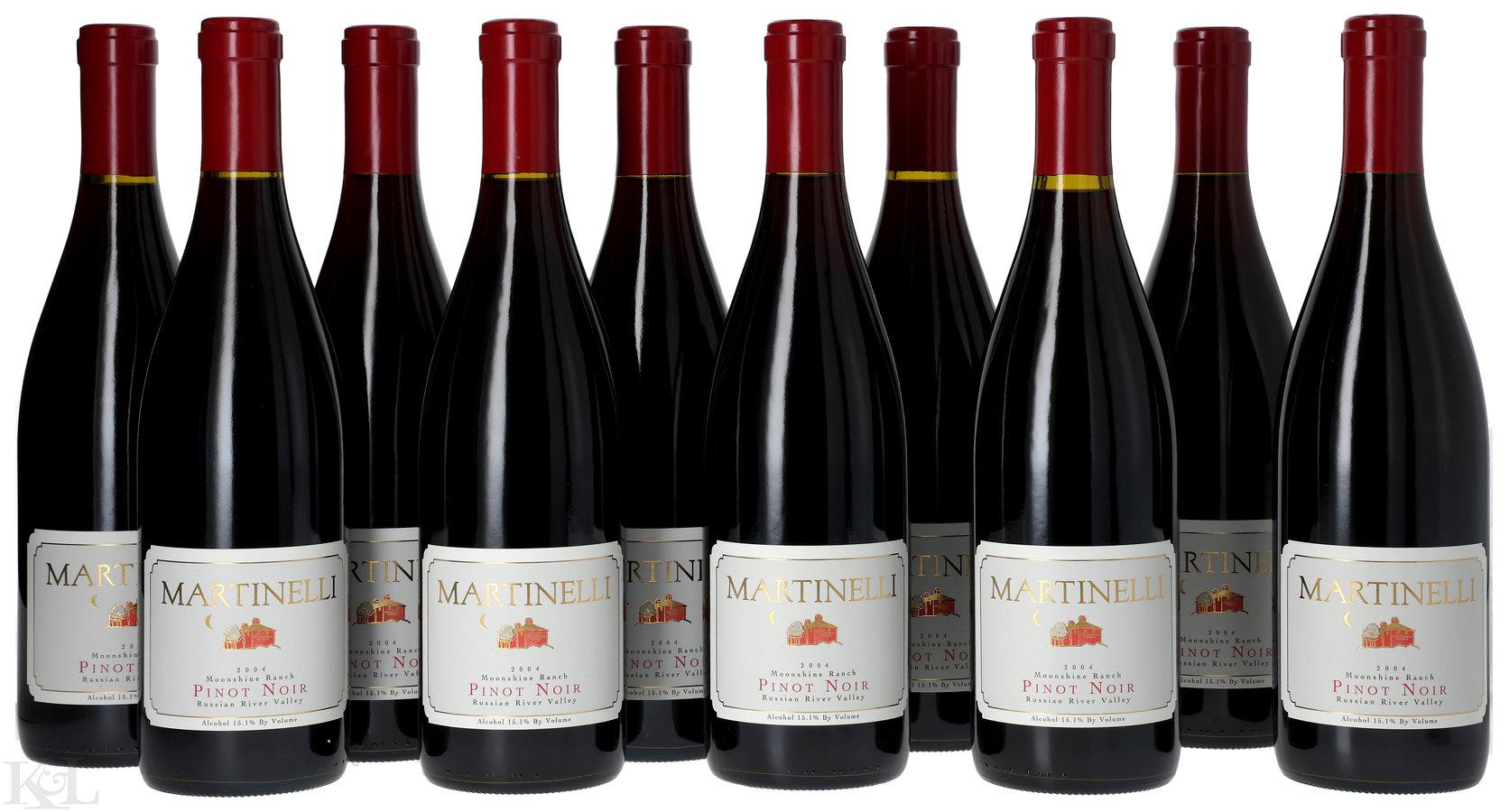 2004 Martinelli "Moonshine Ranch" Russian River Valley Pinot Noir