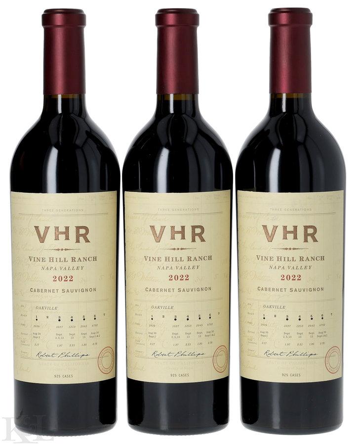 2022 Vine Hill Ranch "VHR" Oakville Cabernet Sauvignon