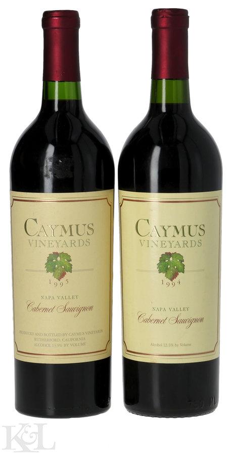 Caymus Napa Valley Cabernet Sauvignon Vertical