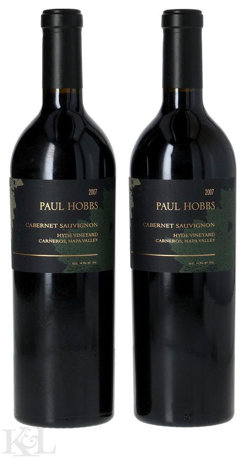 2007 Paul Hobbs "Hyde Vineyard" Napa Valley Cabernet Sauvignon