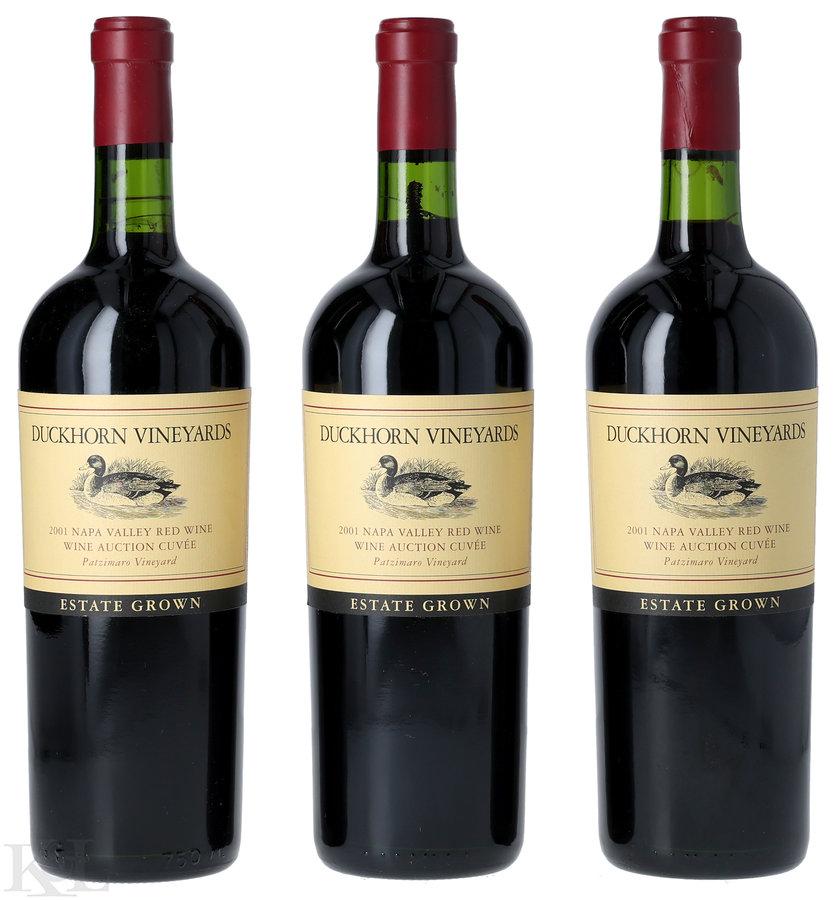 2001 Duckhorn "Patzimaro Vineyard - Auction Cuvee" Napa Valley Cabernet Sauvignon