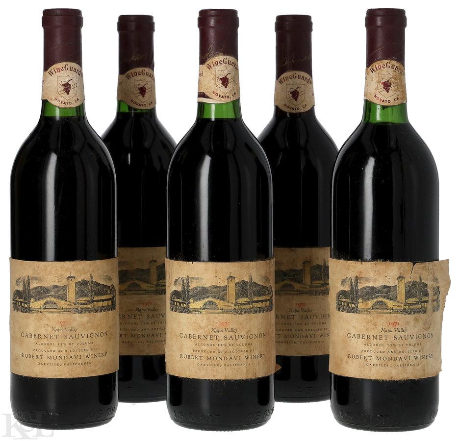 1971 Robert Mondavi Napa Valley Cabernet Sauvignon