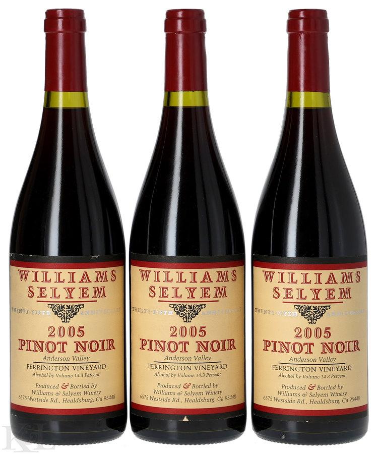 2005 Williams Selyem "Ferrington Vineyard" Anderson Valley Pinot Noir