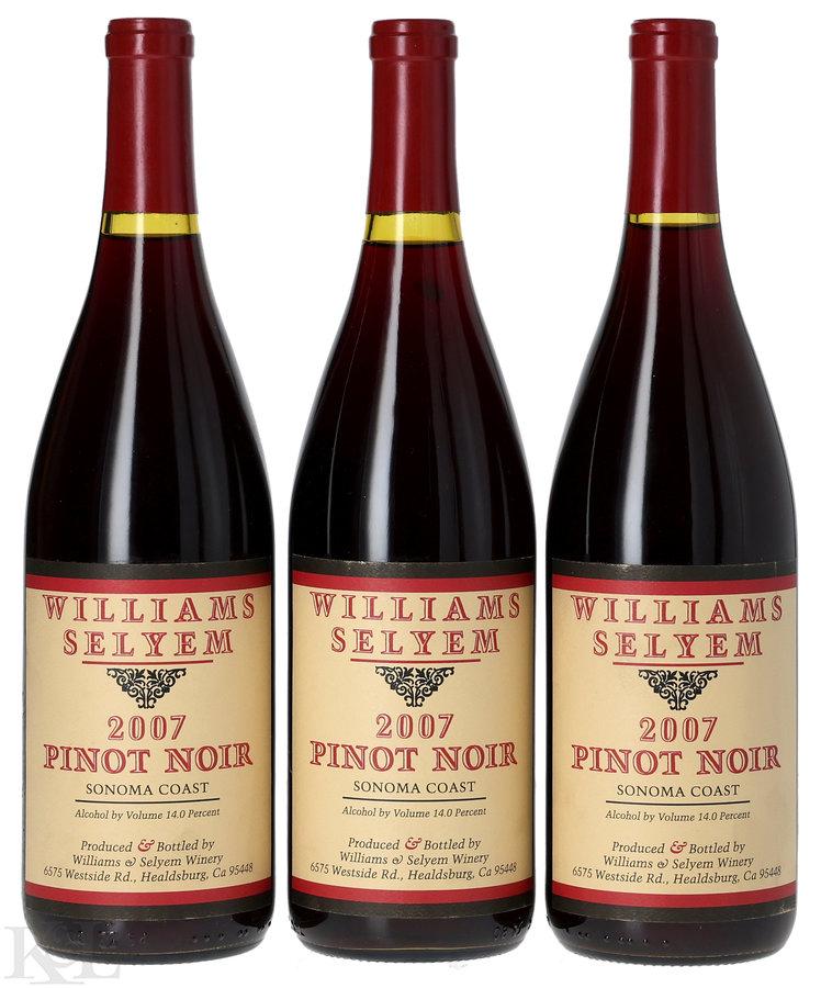 2007 Williams Selyem Sonoma Coast Pinot Noir