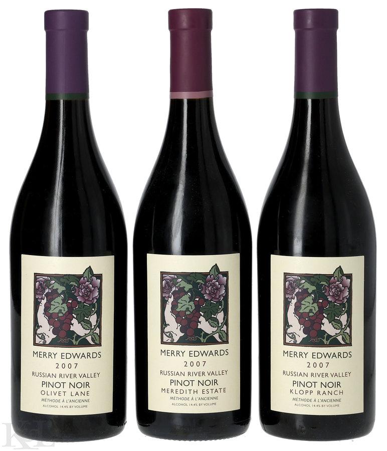 Merry Edwards Russian River Valley Pinot Noir Horizontal