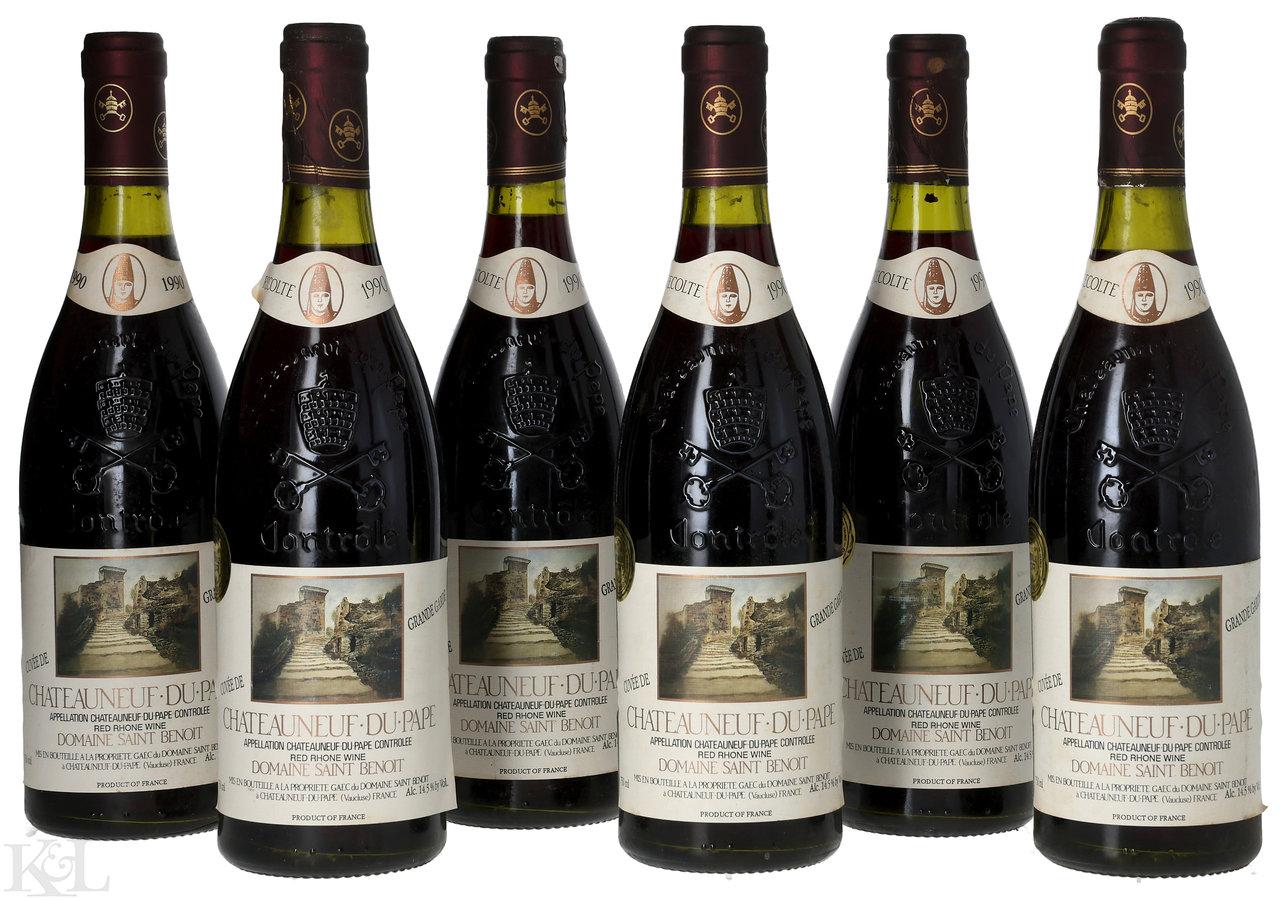 1990 Domaine Saint-Benoit "Grande Garde" Châteauneuf-du-Pape