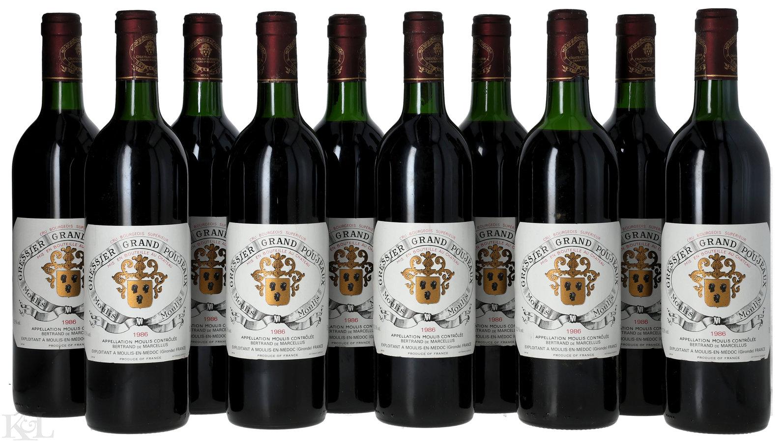 1986 Gressier Grand-Poujeaux, Moulis