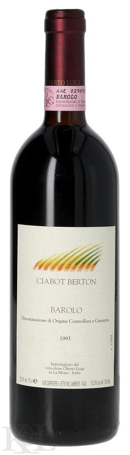 1993 Ciabot Berton Barolo