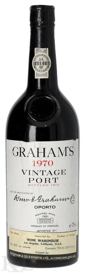 1970 Graham's Vintage Port