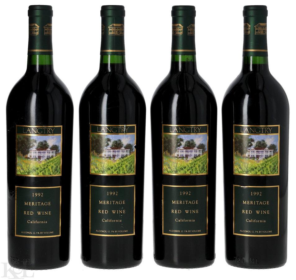 1992 Guenoc "Langtry" California Meritage