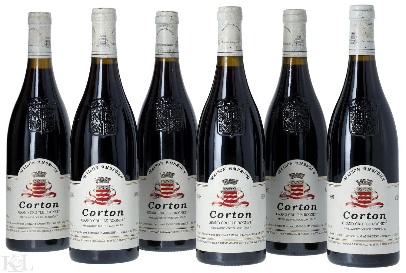 1988 Bertrand Ambroise Corton-Rognet Grand Cru