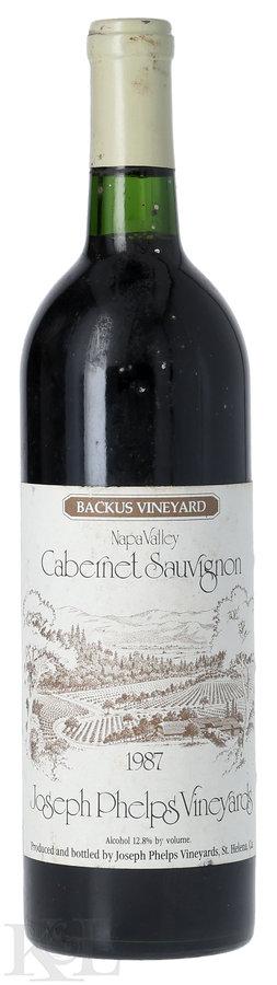 1987 Joseph Phelps "Backus" Napa Valley Cabernet Sauvignon