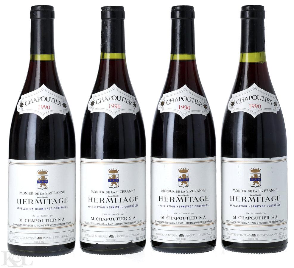 1990 M. Chapoutier "Monier de la Sizeranne" Hermitage