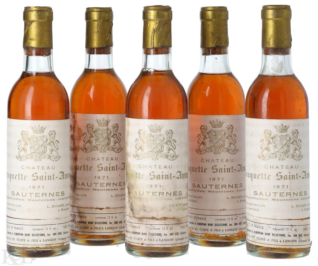 1971 Rouquette St-Amand, Sauternes (375ml)