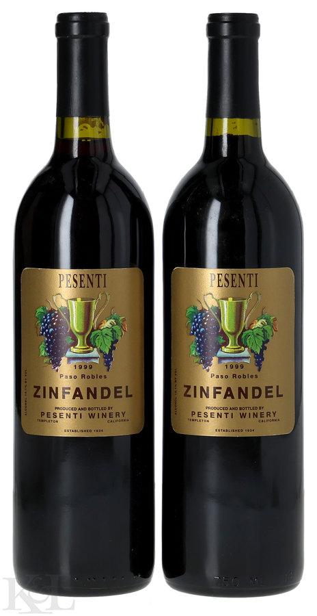 1999 Pesenti Paso Robles Zinfandel