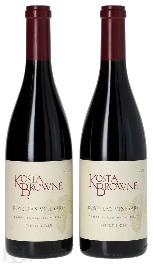 2018 Kosta Browne "Rosella's Vineyard" Santa Lucia Highlands Pinot Noir
