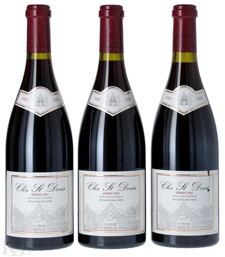 2000 Domaine Bertagna Clos St. Denis Grand Cru