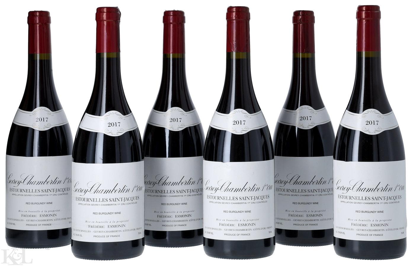 2017 Domaine Frédéric Esmonin Gevrey-Chambertin 1er Cru "Estournelles St-Jacques"