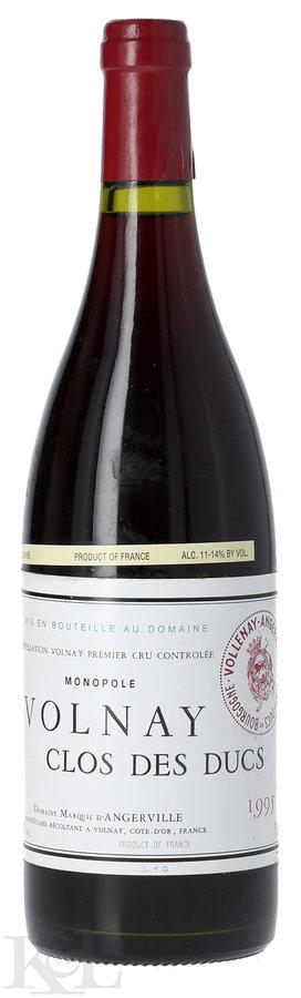 1995 Domaine Marquis d'Angerville Volnay 1er Cru "Clos de Ducs"