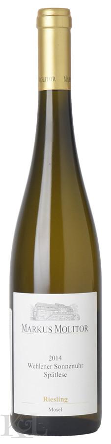 2014 Markus Molitor Wehlener Sonnenuhr Riesling Spätlese #18 Gold Capsule
