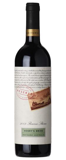 2002 Henry's Drive "Reserve" Shiraz Padthaway South Australia