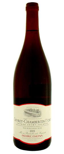 2005 Frédéric Esmonin Gevrey-Chambertin 1er Cru "Lavaux St-Jacques"