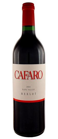2003 Cafaro Napa Valley Merlot