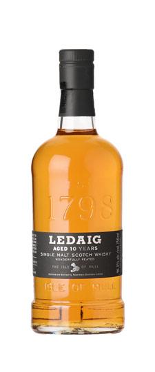 Ledaig 10 Year Old Isle of Mull Single Malt Scotch Whisky (750ml)
