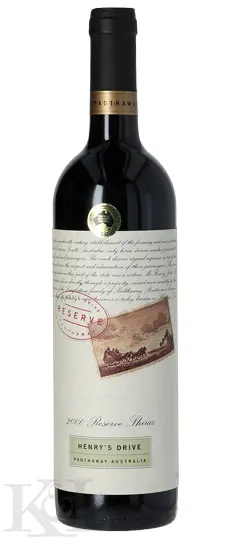 2000 Henry's Drive "Reserve" Shiraz Padthaway South Australia