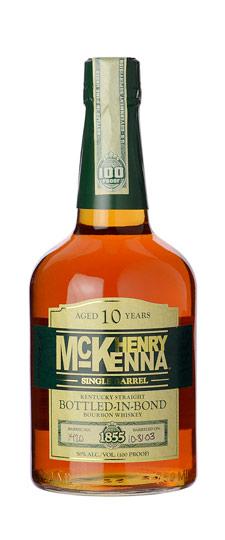 Henry McKenna 10 Year Old Bottled in Bond Kentucky Straight Bourbon Whiskey