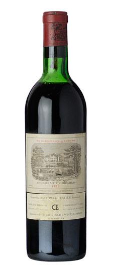1970 Lafite-Rothschild, Pauillac (lightly bin soiled label, depressed cork)