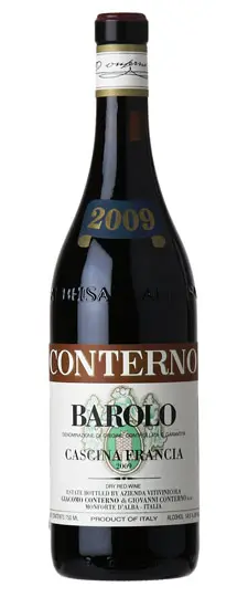 2009 Giacomo Conterno "Cascina Francia" Barolo