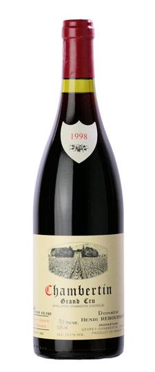 1998 Domaine Henri Rebourseau Chambertin Grand Cru