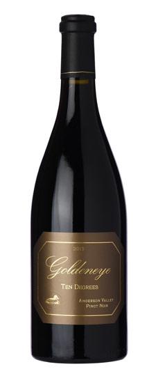 2013 Goldeneye "Ten Degrees" Anderson Valley Pinot Noir