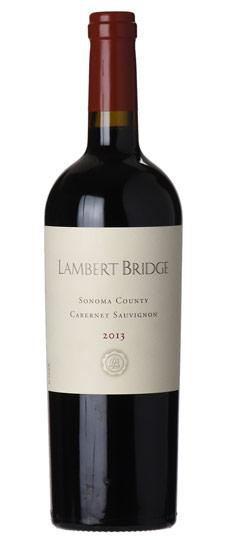 2013 Lambert Bridge Sonoma County Cabernet Sauvignon