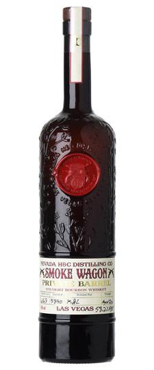 Smoke Wagon 12 Year Old "Private Barrel #5890" Cask Strength Indiana Straight Bourbon Whiskey