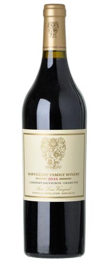 2016 Kapcsándy "Grand Vin - State Lane Vineyard" Napa Valley Cabernet Sauvignon