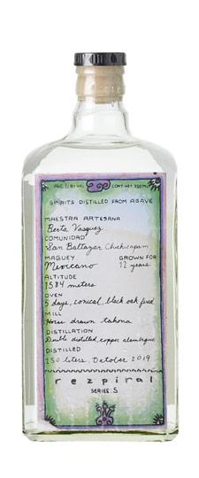Rezpiral K&L Exclusive Mexicano Series 5 (Berta Vazquez) San Baltazar Chichicapam Mezcal (750ml)