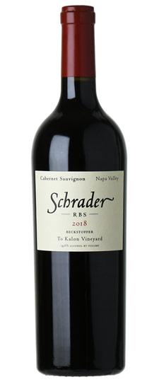 2018 Schrader "RBS - Beckstoffer To Kalon" Napa Valley Cabernet Sauvignon