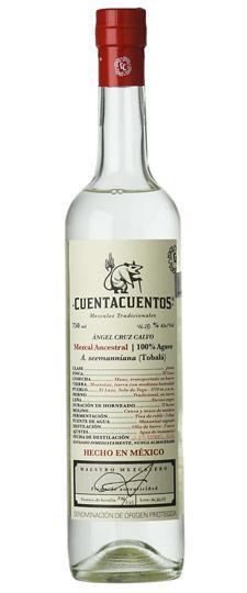 Cuentacuentos Tobala (A.Seemanniana) Angel Cruz Calvo Sola De Vegas Oaxaca Ancestral Mezcal (750ml)