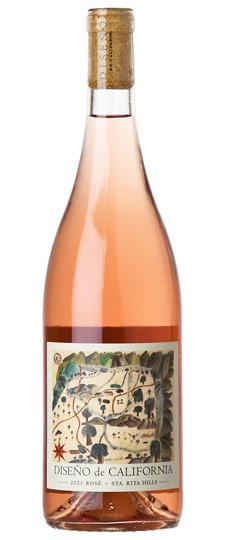 2021 Diseño de California Sta. Rita Hills Rosé of Pinot Noir