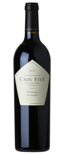 2017 Cain "Five" Spring Mountain District Bordeaux Blend
