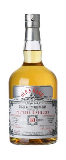 2002 Pulteney 18 Year Old "Hunter Laing Old & Rare" Single Bourbon Barrel Cask Strength Single Malt Whisky (750ml)