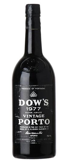 Dow's "Silver Jubilee" Vintage Port (scuffed label)
