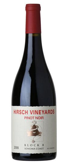 2018 Hirsch "Block 8" Sonoma Coast Pinot Noir